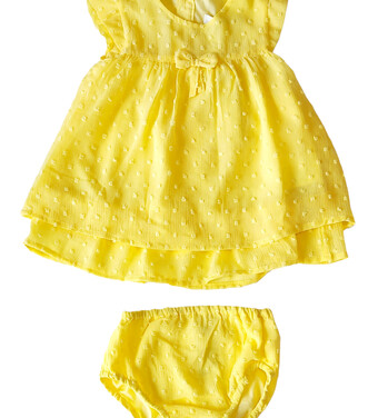 Бебешка рокля Пате Losan L03007